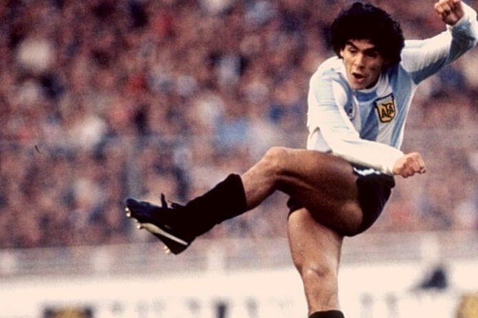 maradona tiro
