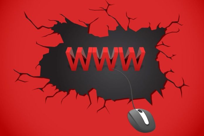 web distrutto web distrutto